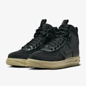 NEW Lunar Force 1 Duckboot Men's Size Black/Black-Neutral Olive DZ5320-001